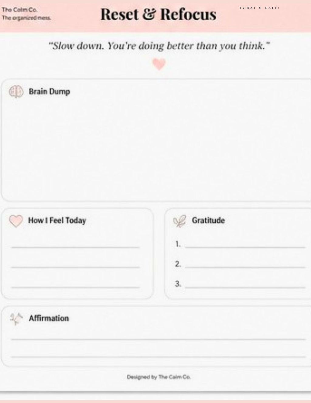 Monthly planner